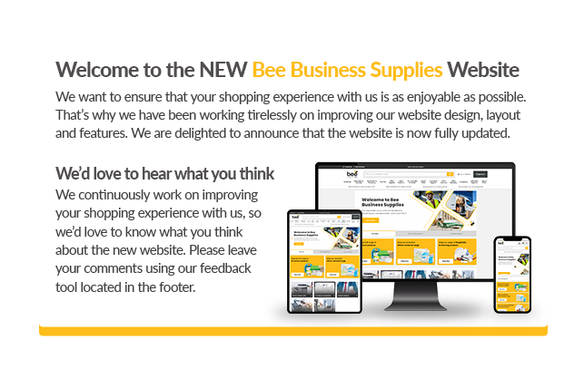 Welcome to our new website