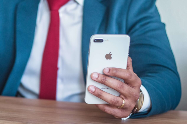 Business mobile services illustration