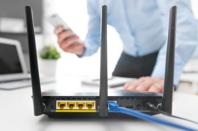 Business mobile services illustration