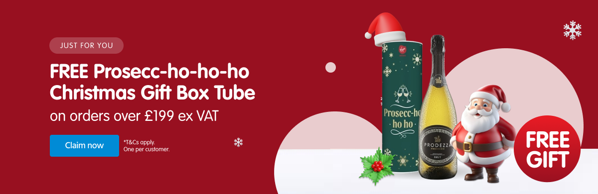 FREE Prosecco Christmas Gift Box
