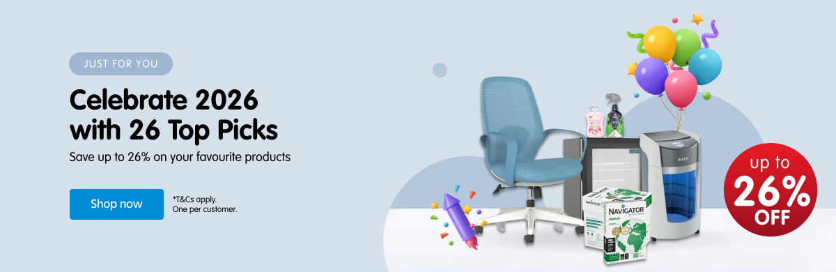 Happy New Year with 26% Off!