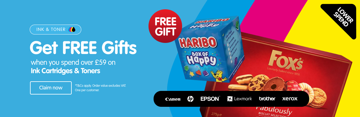 Exclusive Free Gifts with Ink & Toner