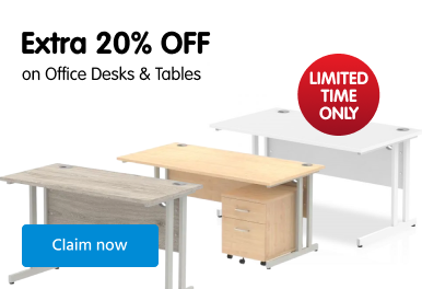 Save up to 20% on Office Desks & Tables