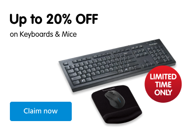 Up to 20% Off Keyboards & Mice