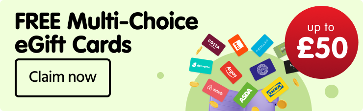 Choose your FREE eGift card!