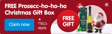 FREE Prosecco Christmas Gift Box