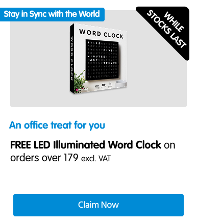 FREE LED Illuminated Word Clock