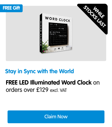 FREE LED Illuminated Word Clock