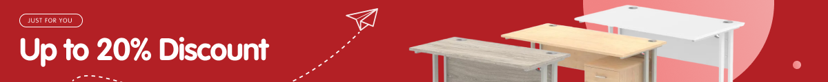 Save up to 20% on Office Desks & Tables