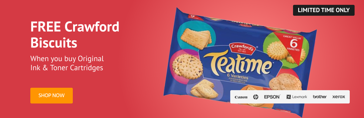 FREE Biscuits with Ink & Toner
