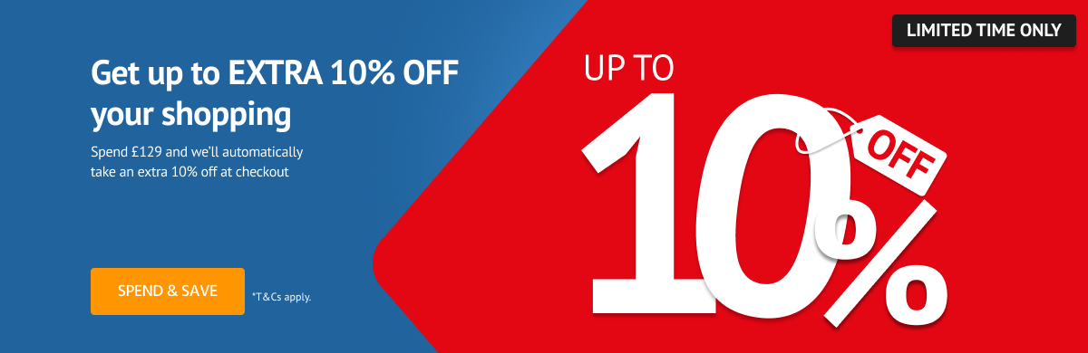 Up to 10% OFF your shopping