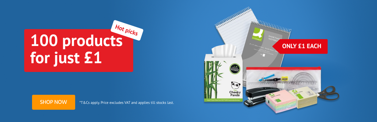 100 products for just £1 each!