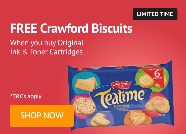 FREE Biscuits with Ink & Toner