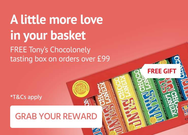 FREE Tony’s Chocolonely Box