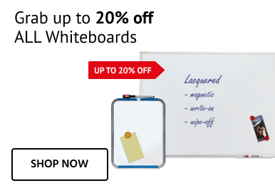 Up to 20% off ALL Whiteboards