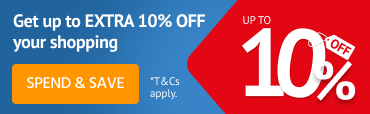 Up to 10% OFF your shopping