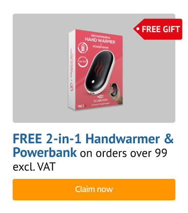 FREE 2-in-1 Handwarmer & Powerbank
