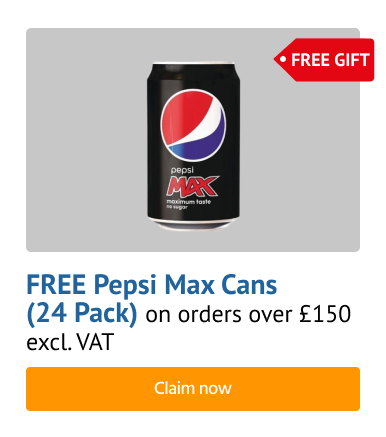 FREE Pepsi Max Cans