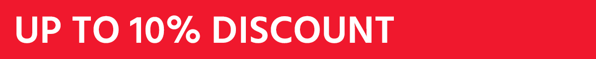 Up to 10% Off your order
