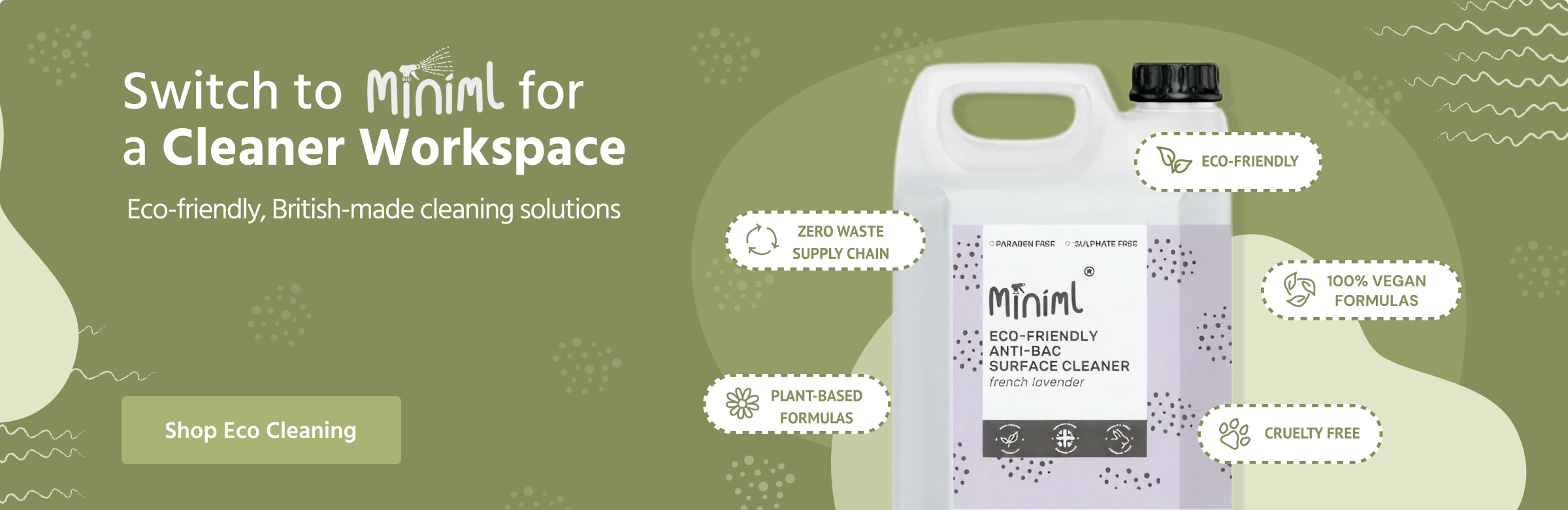 Miniml cleaning products